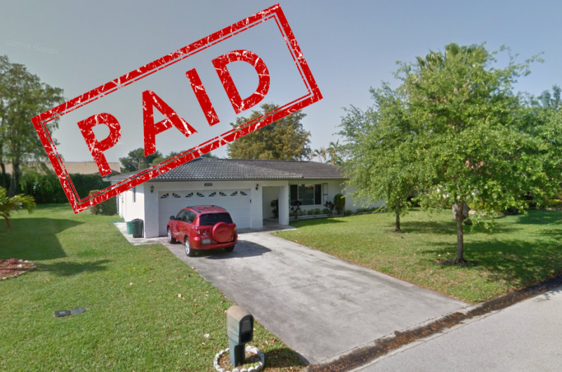 sell my house coral springs